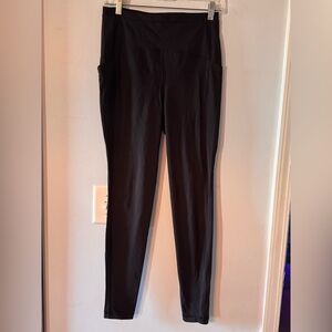 lululemon athletica Black High-Rise Leggings with Side Pockets